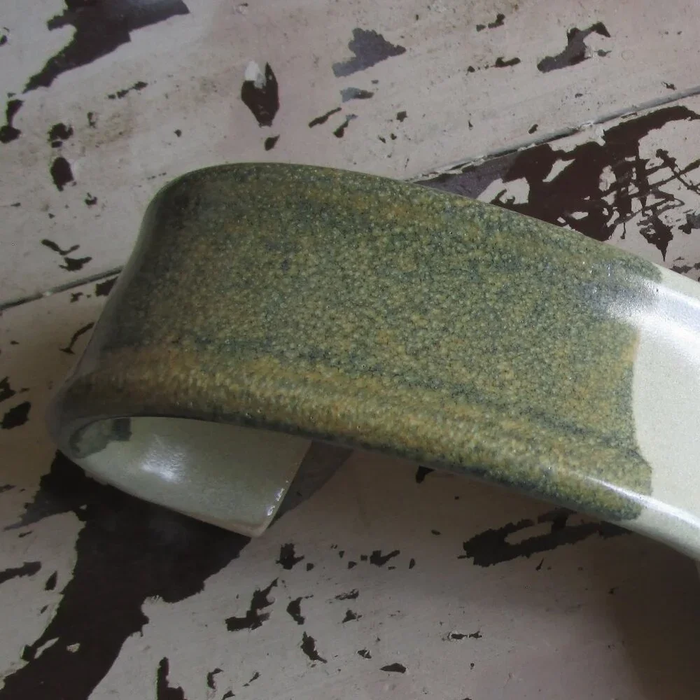 Texas Hill Country Studio Pottery Spoon Rest w/handle